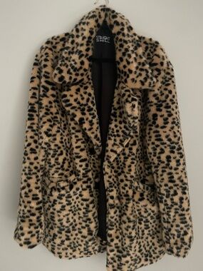 Straight to Hell DeVille Cheetah/Leopard Print Coat